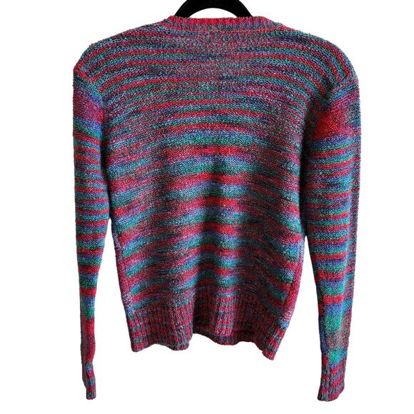 Vintage Exclusive Designs by Donnkenny Multicolor Textured Sweater - size Large - Picture 4 of 4